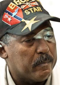 Ronnie Stokes, U.S. Army, Big Red One Goldsboro Medals: National Defense Ribbon, Vietnam Defense Ribbon, Vietnam Service Ribbon, Air Medal, Bronze Star, Combat Infantry Badge 